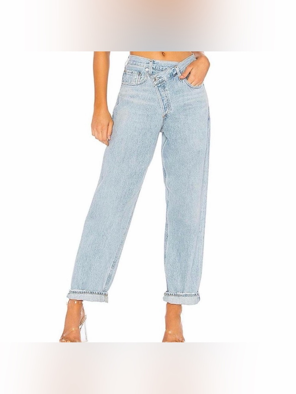 Agolde Light Blue Boyfriend Jeans